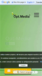 Mobile Screenshot of opt-media.net