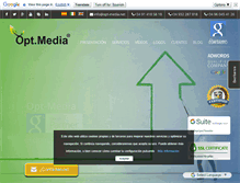 Tablet Screenshot of opt-media.net